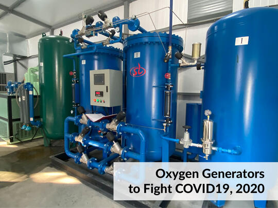 Oxygen Generators to Fight COVID19